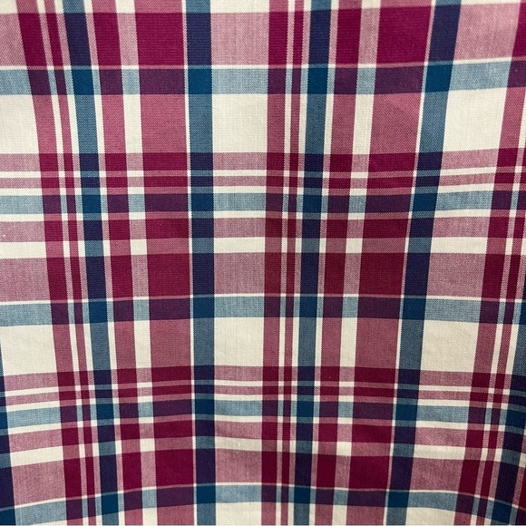 Lands End Check Tradition Fit Button Long Sleeve Shirt - Picture 6 of 8